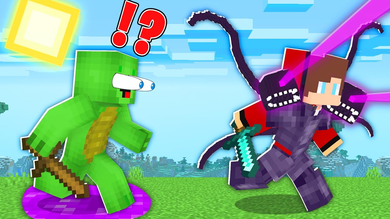 WITHER STORM Armor Speedrunner vs Hunter : JJ vs Mikey in Minecraft Maizen!