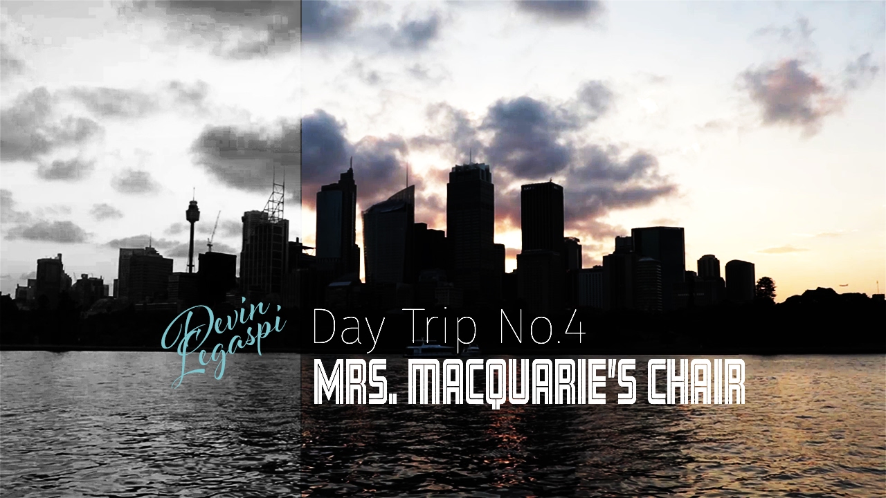 Mrs Macquarie's Chair - Sydney - Dev's Day trip No 4