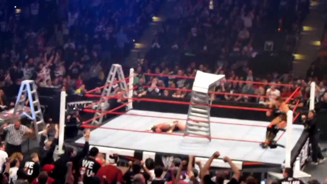Cm Punk, The Miz and Alberto Del Rio match LIVE TLC