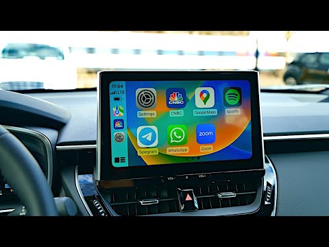 How to connect Apple CarPlay to Toyota Multimedia System 2023