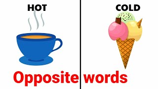 Opposite words in English | opposite words for preschoolers | Educational video | Antonym for kids screenshot 2