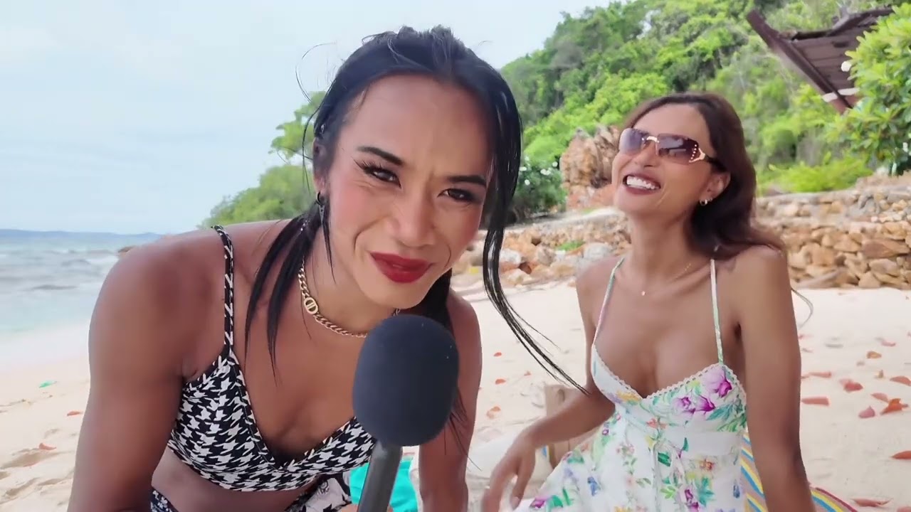 KOH Karen island with special gusts #kohlarnpattaya #pattaya #thailand @sawasdeelydia