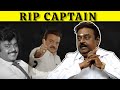 Rip captain  vijayakanth passes away   dr sabarinath ravichandar md dnb pulmonologist 