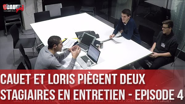 Cauet et Loris piègent deux stagiaires en entretien - Episode 4 - C’Cauet sur NRJ