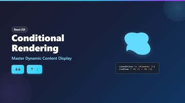 Conditional Rendering in React JSX: Show/Hide Elements Dynamically