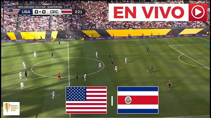 🔴 Estados Unidos vs Costa Rica EN VIVO | Copa Oro de la CONCACAF | Partido en vivo hoy