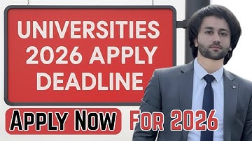 Universities Admission 2026 Deadlines and Details I All Universities Entry Test Dates I Admission
