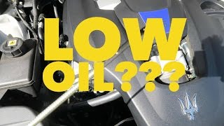 Checking Your Maserati Ghibli Engine Oil