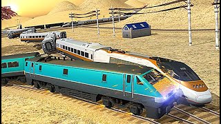 Train Simulator 2021: Free Train Driving Games - Desert Mode - Level 5 screenshot 3