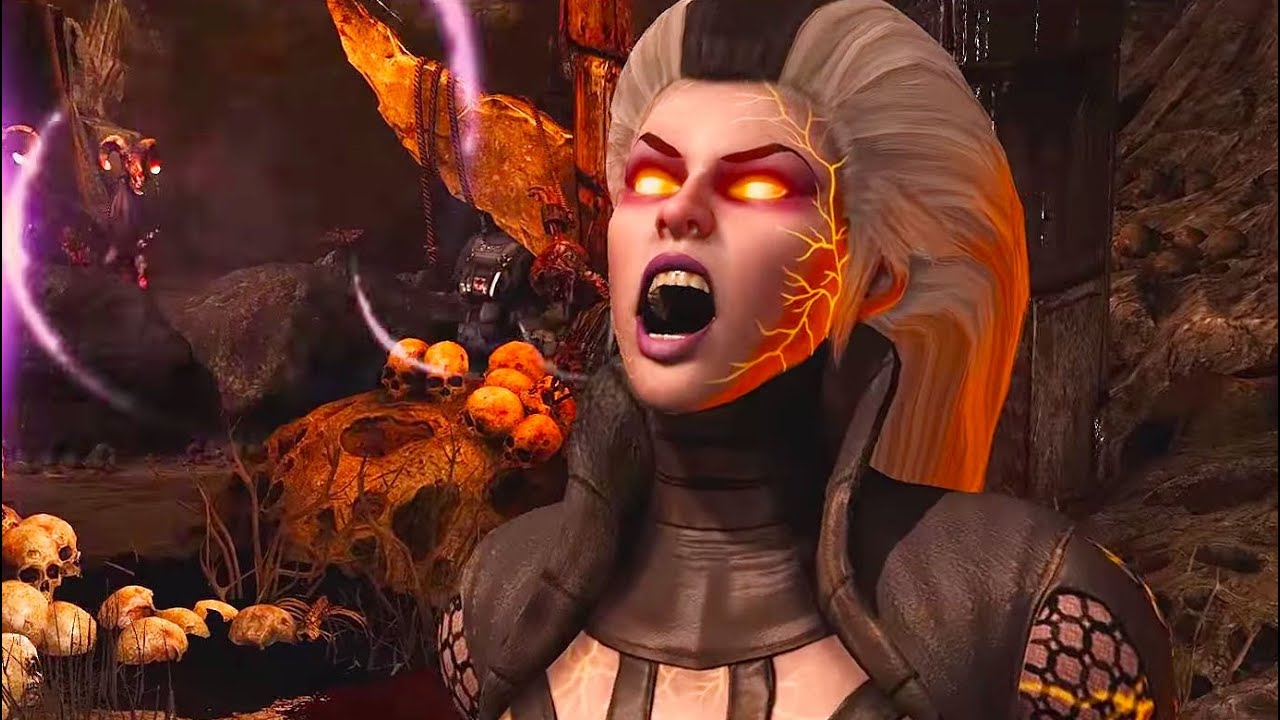 Mortal Kombat X Playing against Invasion Boss Sindel YouTube