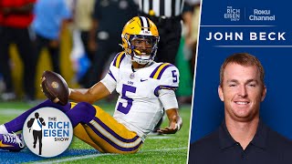 QB Guru John Beck: How Jayden Daniels’ Slighter Frame Will Hold Up in the NFL | The Rich Eisen Show