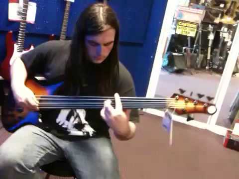 Nick Schroeder-5 string fretless bass