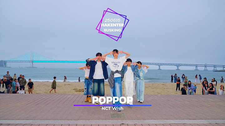 BOY CLASS / NCT WISH 엔시티 위시 'poppop' / 250615 HAKENTER BUSKING CONCERT