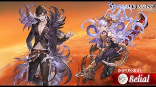 gbf  Belial Solo  Auto 645707  Earth Primal With 3 Heldenhymne