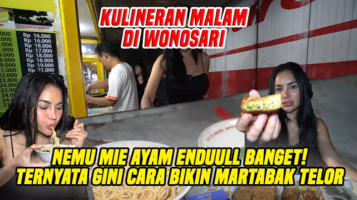 MIE AYAM + MARTABAK GUE LAHAP SEMUA.. GAK NGERTI LAGI SAKING ENAKNYA