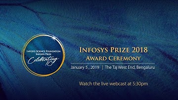 Infosys Prize 2018 Presentation Ceremony - Live