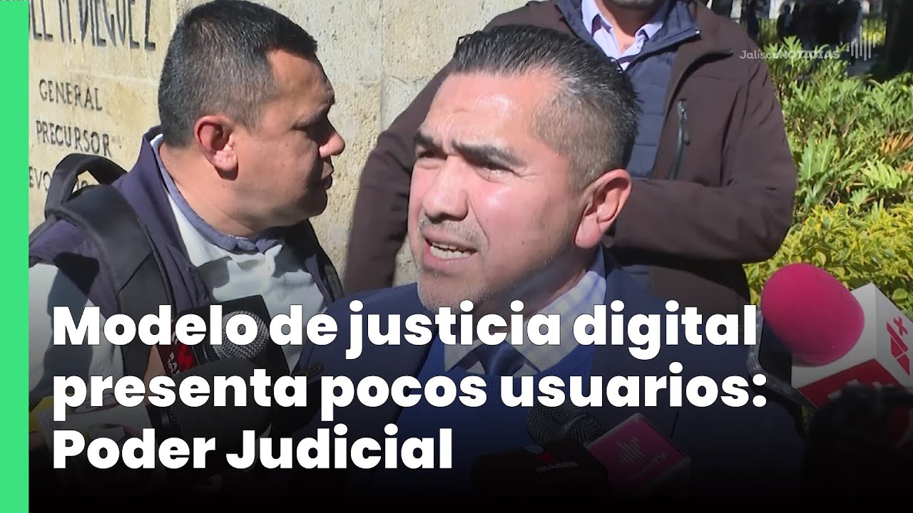 Modelo de justicia digital presenta pocos usuarios: Poder Judicial ...