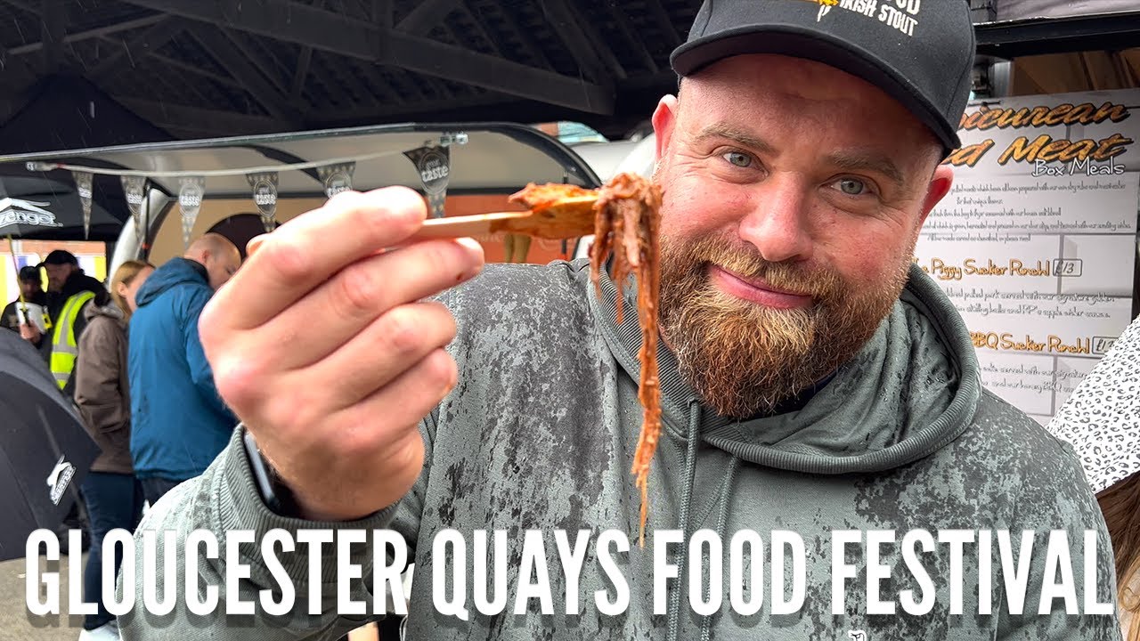 Visiting the FREE Gloucester Quays Food Festival = Food heaven! YouTube