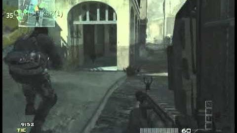 mw3 throwing knife across map in s&d in bakara