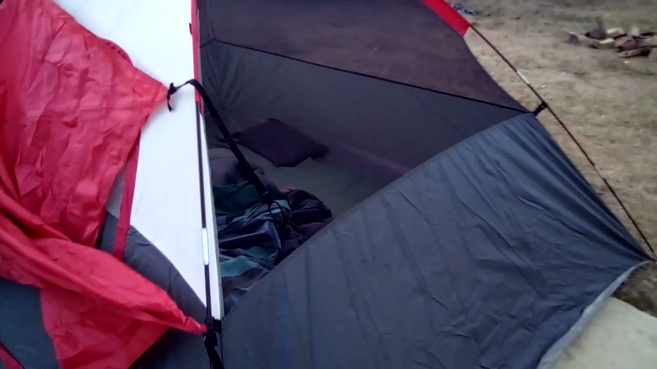 Camping At Lake Afton In Goddard, Kansas.