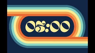Groovy 3-Minute Countdown Timer