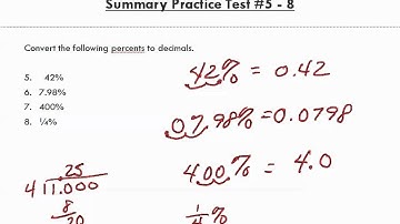 Math for Business and Applications   Ch 6 Summary Practice Test 1 to 12