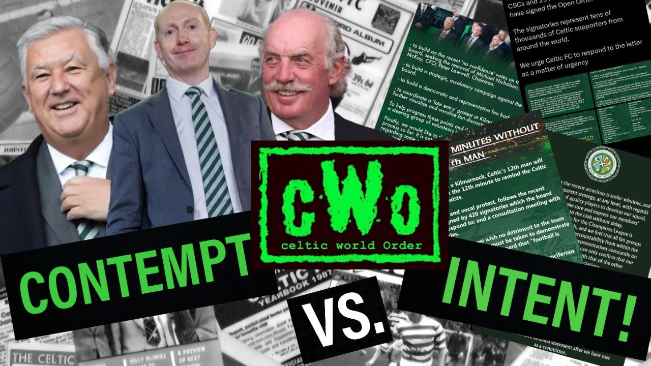 CONTEMPT VS. INTENT! / THE BOARD VS. FANS BATTLE HAS ONLY JUST BEGUN ...