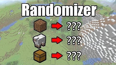 Minecraft 1.14 Loot Table Randomizer
