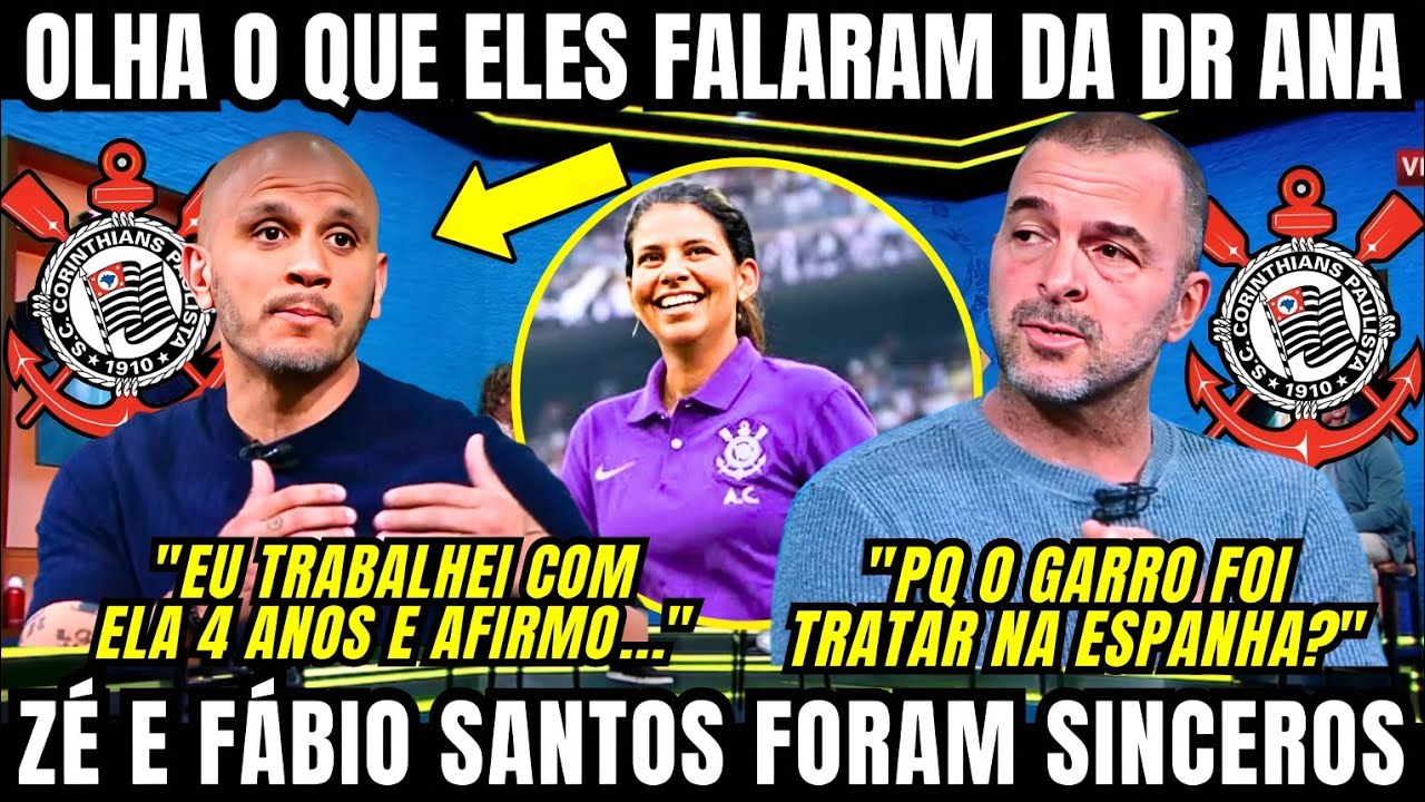 ZÉ ELIAS E FÁBIO SANTOS FORAM SINCEROS SOBRE A DEMISSÃO DA DR ANA ...