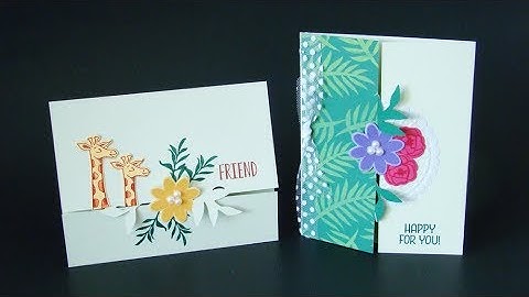 Gatefold Cards with the Bouquet Blooms Bundle