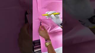 Cette cliente me demande un covering rose #automobile #detailling