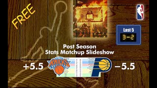 My FREE NBA Point Spread Pick for Fri. 5/17/24 Knicks @ Pacers Game 6