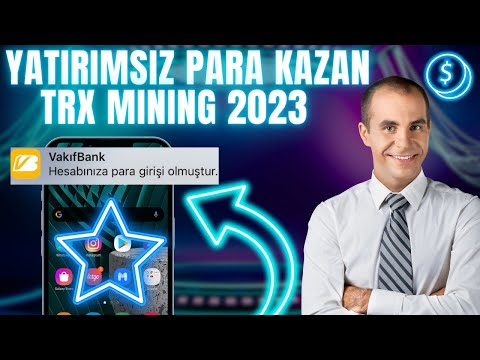 YATIRIMSIZ 30 TRX PARA KAZAN | İNTERNETTEN PARA KAZANMA 2023 | TRX MİNİNG SİTESİ | İNCELEME