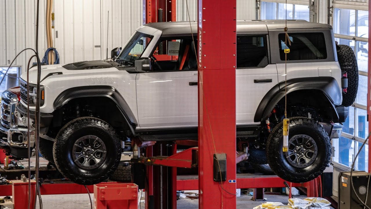 Marchese Ford 2022 Ford Bronco Raptor Undercarriage - YouTube