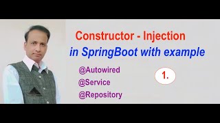 Contructor Injection  in Springboot Part-1#springboot