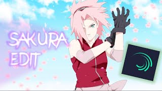 Sakura AMV/Edit (Advanced)| Alight Motion Edit