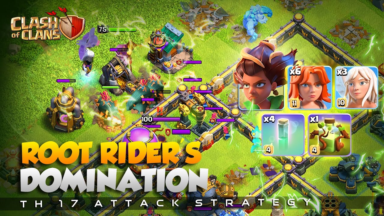 Domination of Root Riders in Legend League - The Most Powerful Strategy ...