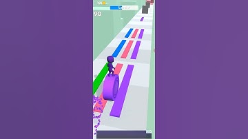 Layers roll game #Layers roll all levels android, ios #shorts #gameplay