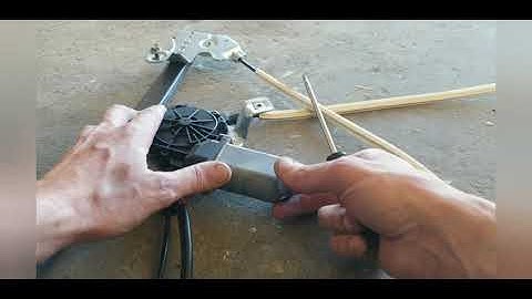 Ford F-150 window stuck all the way down