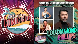 Hollywood Star Lou Diamond Phillips Reveals Acting Secrets at Corpus Christi Comic Con!