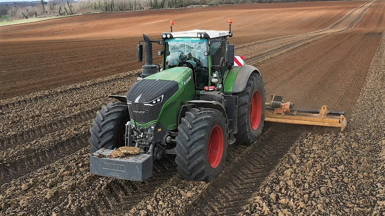 FENDT 1050 & Herse ALPEGO 8m | XXL Préparation Maïs 2019 & Compost 2xTerra Gator + JCB Fastrac