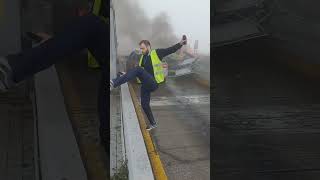 EviaZoom.gr - Εγνατία Οδός: Βίντεο ντοκουμέντο λίγο μετά το φοβερό τροχαίο στα διόδια με 2 νεκρούς..