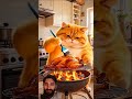 Cat making a chicken #cat #catshorts #cats