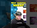 Dorami what's your next hardest?
