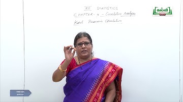 Class 12 | Thadaiyum vidaiyum |Statistics| Correlation Analysis| Part 1|Q&A|KalviTv