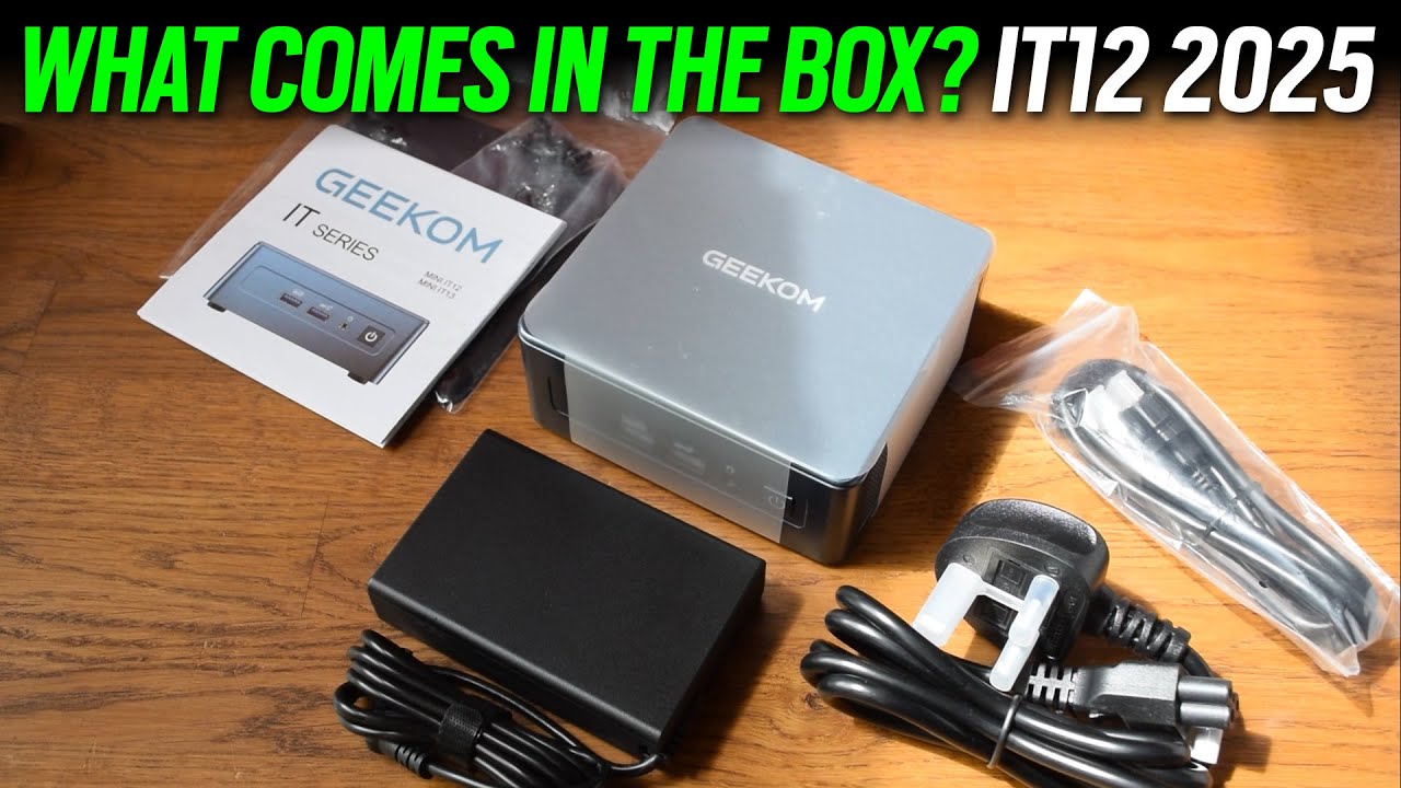 GEEKOM Mini IT12 2025 Edition Mini PC 12th Gen Intel Core i7