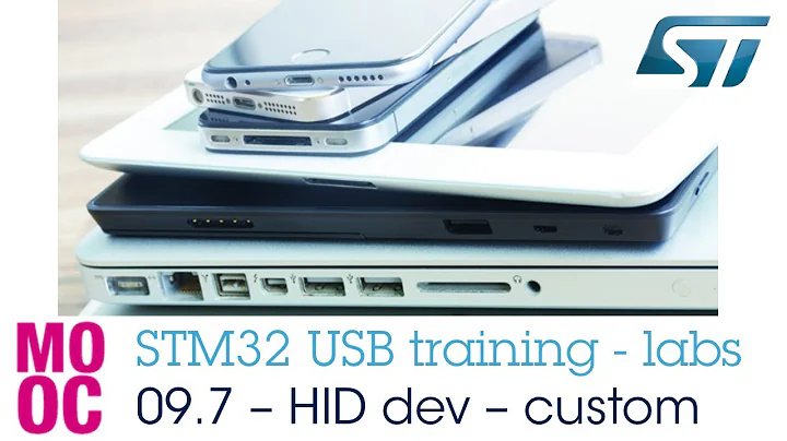 STM32 USB training - 09.7 USB HID device custom device lab