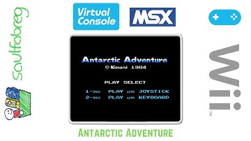 Antarctic Adventure (MSX1) -- Wii VC iNJECT by saulfabreg