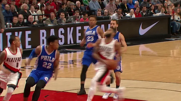 Shabazz Napier's Between the Legs Pass | Sixers vs...