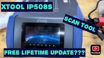 XTOOL IP508S Smart Diagnostics Scan Tool With Free Life Time Updates Unboxing And Review